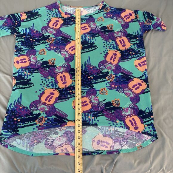 Womens Disney LulaRoe Irma Minnie Mouse XL Shirt High low hem super cute - Picture 4 of 6